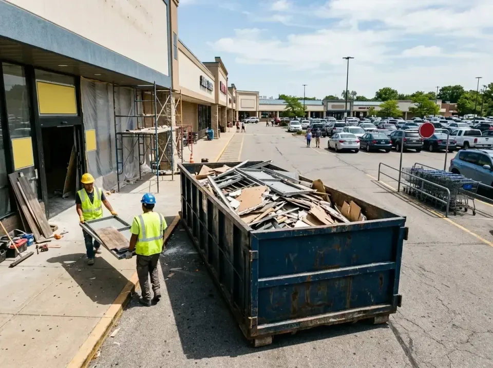 retail-store-renovation-debris-003 — frequently asked questions, Roll-off Dumpster Rentals in Wildwood, FL
